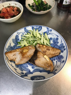 ハマチのガリバター-レシピのメイン写真