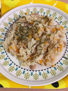 【離乳食完了期】ツナの炊き込みご飯♡-レシピのメイン写真