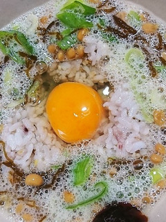 すぐ出来る✨ピリ辛ネバネバ丼✨-レシピのメイン写真