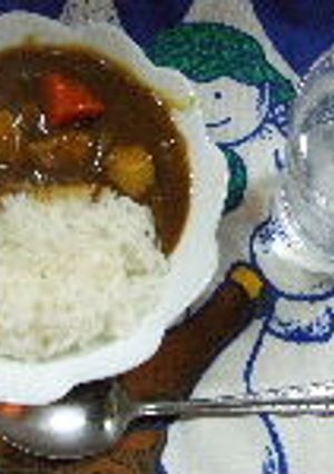 うちのカレーライス♪顆粒のルーを使って-レシピのメイン写真