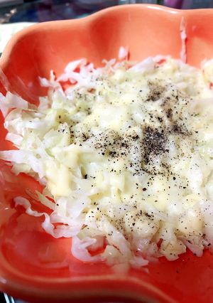 レンジで☆キャベツとチーズのホットサラダ-レシピのメイン写真