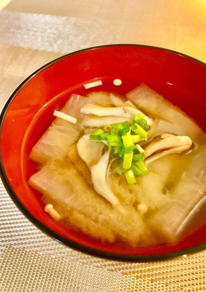 ＊舞茸と大根のお味噌汁＊-レシピのメイン写真