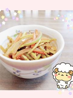 マクロビ☆とうがんピールのきんぴら-レシピのメイン写真