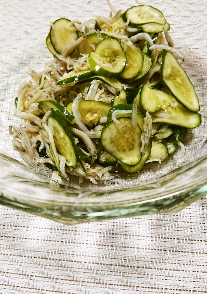 きゆうりとしらすの酢の物-レシピのメイン写真