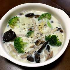 รูปของ グルテンフリー糖質オフの豆乳スープ♡