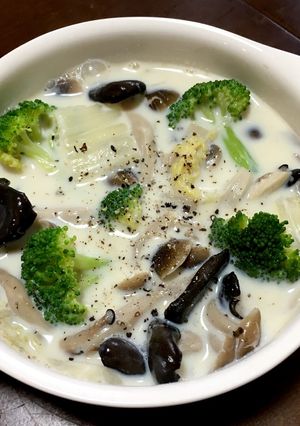 グルテンフリー糖質オフの豆乳スープ♡-レシピのメイン写真
