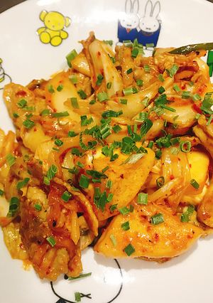 はんぺん豚キムチ-レシピのメイン写真