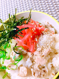 ♬豚肉と明太子の炊き込みご飯♬-レシピのメイン写真