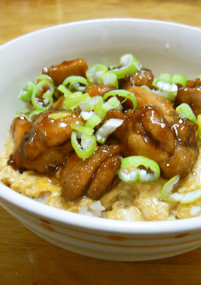 とろ玉と焼き鳥の親子丼-レシピのメイン写真
