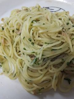 簡単パスタ・シーチキンと青ジソの炒め-レシピのメイン写真