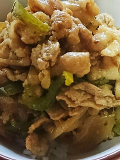 焼き肉のたれで簡単豚丼-レシピのメイン写真