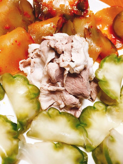 【搾菜好きの為の】搾菜肉巻き冷菜-レシピのメイン写真