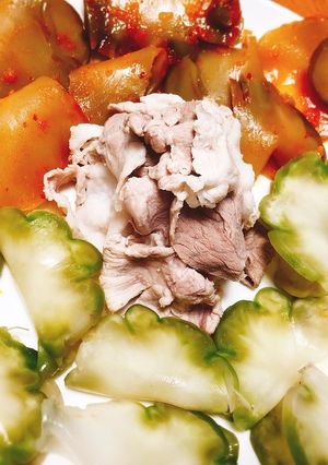 【搾菜好きの為の】搾菜肉巻き冷菜-レシピのメイン写真