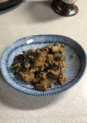 ひき肉なす味噌-レシピのメイン写真