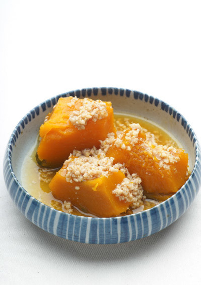 かぼちゃそぼろ煮-レシピのメイン写真