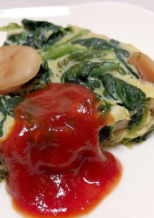 【簡単】ほうれん草のキッシュ【ヘルシー】-レシピのメイン写真