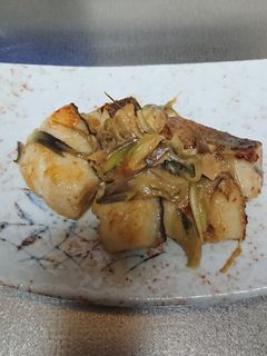 みょうがと白身魚炒め-レシピのメイン写真