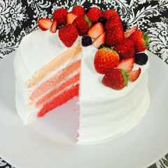 รูปของ グラデーションケーキ♡