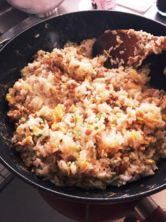 簡単!納豆チャーハン【覚え書き】-レシピのメイン写真