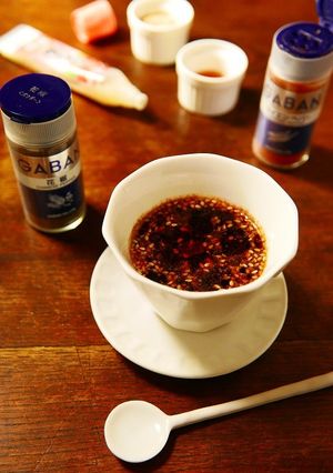 にんにく入りごま油香る☆花椒ぽん酢タレ-レシピのメイン写真