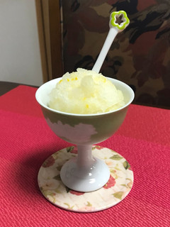 ☆レモンinカルピスシャーベット☆-レシピのメイン写真