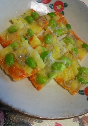 芋と枝豆のチーズ煎餅-レシピのメイン写真