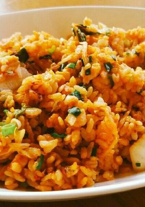 味付け簡単 豚キムチ炒飯-レシピのメイン写真