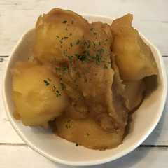 じゃがいもの甘辛煮（砂糖・醤油・バター）-レシピのメイン写真