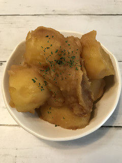 じゃがいもの甘辛煮(砂糖・醤油・バター)-レシピのメイン写真