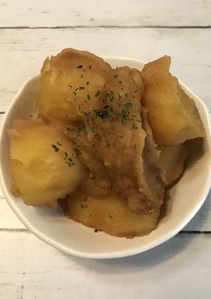 じゃがいもの甘辛煮（砂糖・醤油・バター）-レシピのメイン写真
