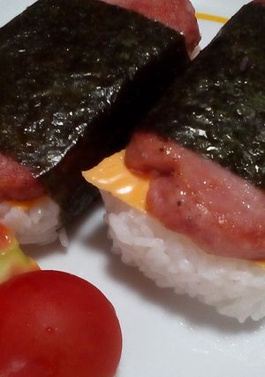 スパムチーズおにぎり-レシピのメイン写真