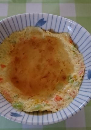 レンジ使用 卵とじあんかけ～離乳食～-レシピのメイン写真
