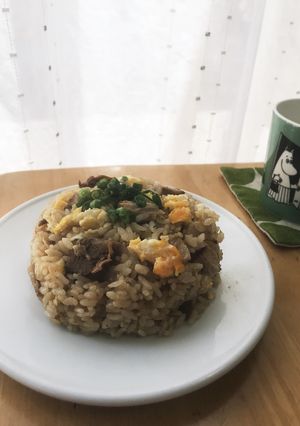 手作り煮豚と煮汁でチャーハン！-レシピのメイン写真