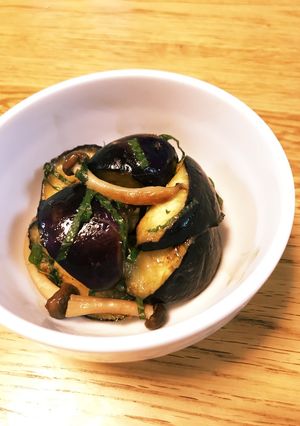 なすと大葉の塩麹炒め-レシピのメイン写真