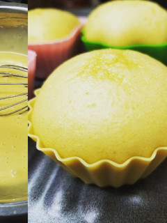 ホットケーキミックスで蒸しケーキ☆-レシピのメイン写真