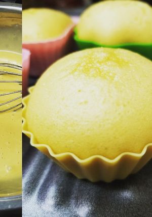 ホットケーキミックスで蒸しケーキ☆-レシピのメイン写真
