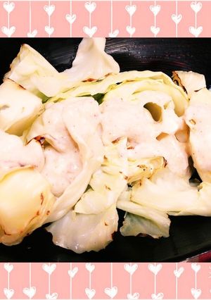 焼きキャベツを発酵だれで♪ビタミン腸活♪-レシピのメイン写真