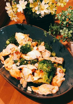 簡単♪サラダチキン入りブロッコリーサラダ-レシピのメイン写真