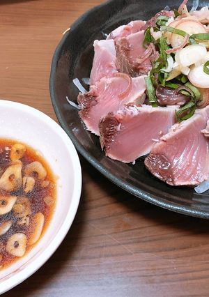 【焼いて切るだけ！】鰹のたたき&香味ダレ-レシピのメイン写真