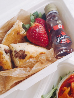 HMとフライパンで作るチョコスコーン-レシピのメイン写真