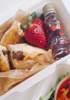 HMとフライパンで作るチョコスコーン-レシピのメイン写真