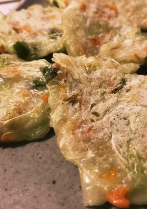 離乳食完了期のお好み焼き(イカ玉)-レシピのメイン写真