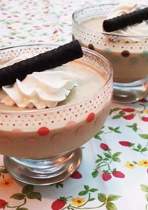 コーヒー味のパンナコッタ-レシピのメイン写真