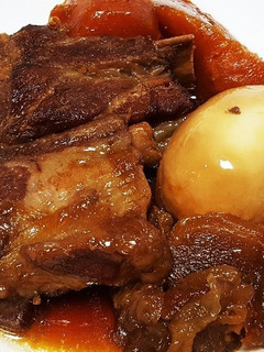 スペアリブの醤油ベースの甘辛煮込み-レシピのメイン写真