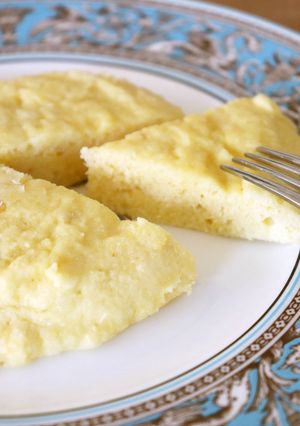 朝昼♪生おから米粉でレンジホットケーキ-レシピのメイン写真