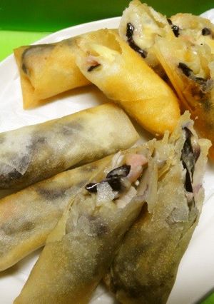 *なすとベーコンの春巻き2種*-レシピのメイン写真