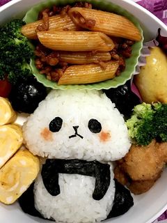 もちもちぱんだ♡もちぱんキャラ弁-レシピのメイン写真