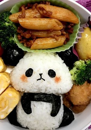 もちもちぱんだ♡もちぱんキャラ弁-レシピのメイン写真