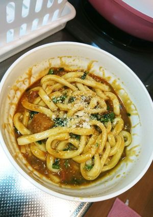 5分で完成！秒速カレーうどん-レシピのメイン写真