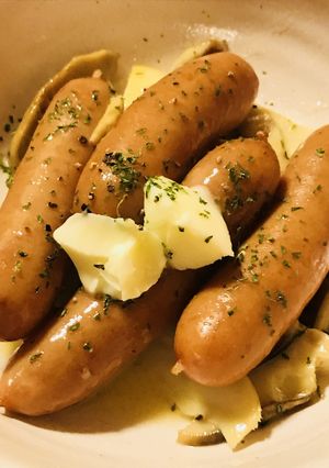 シンプル☆きのこ＆ソーセージのバター焼き-レシピのメイン写真